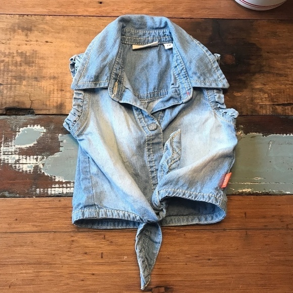 Mexx Little denim-like tank Baby Size 6-9m - Picture 4 of 7